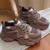 Dad shoes women's new spring and autumn models versatile thick-soled heightening casual women's shoes lightweight sports shoes