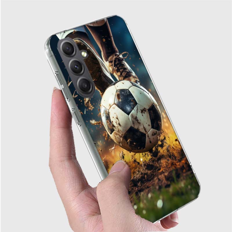 Football Field Phone Case for Samsung A16 A26 A36 A56 A17 A37 A57 A07 A06 A02S A03 A04S A05S Galaxy Note 20 10 A50S A71 A51 A31