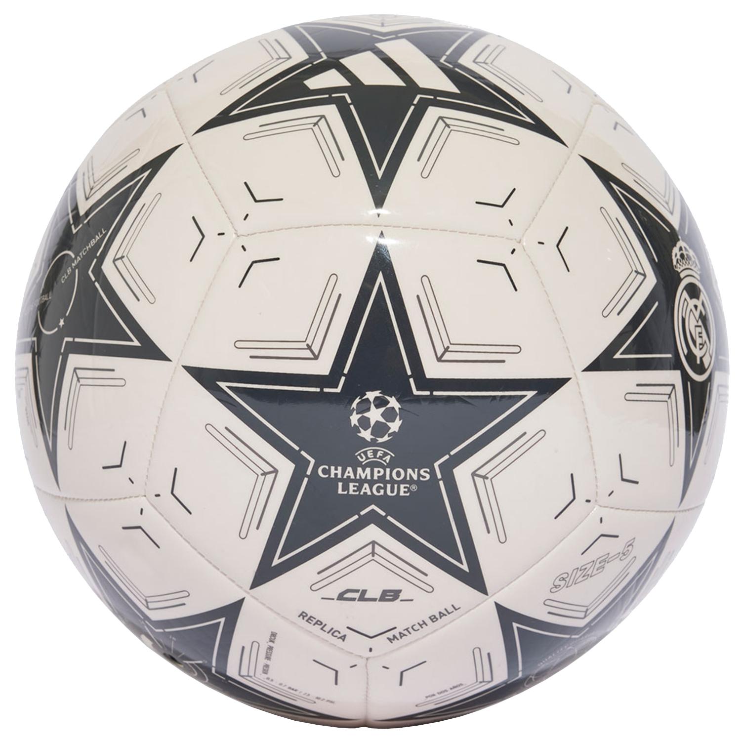 Balón adidas UEFA Champions League Real Madrid Club, unisex, beige Fútbol