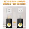 Dämmerung bis Morgengrauen Wand-Nachtlampe Stecker-Design Nachtlicht Stecker LED Raumlampe Badezimmerbeleuchtung