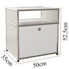 Modular Bedside Tables Stainless Steel Nightstands Luxury Bedroom Nightstand Modern Aesthetic Bedside Cabinet Storage Furniture