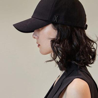 VARZAR VA Black Studded Ball Cap Black