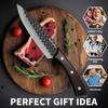 Professionelles Kochmesser Edelstahl Santoku Allzweckmesser Scharfes Sashimi-Messer Küchenutensilien-Sets Mehrzweckmesser