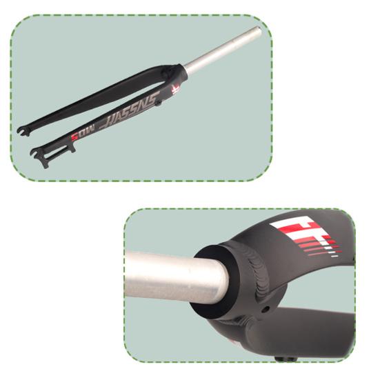 Aluminum Alloy Bike Front Fork High Tenacity Anti-rust Anti-fracture Bicycle Fork Bicycle Parts