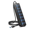 Driver-Free 7-Port USB 3.0 Hub with Individual Switches