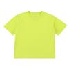 Children's Pure Cotton Round Neck T-shirt - Solid Color, Loose Drop Shoulder, Short Sleeve - Spring/Summer for Boys & Girls