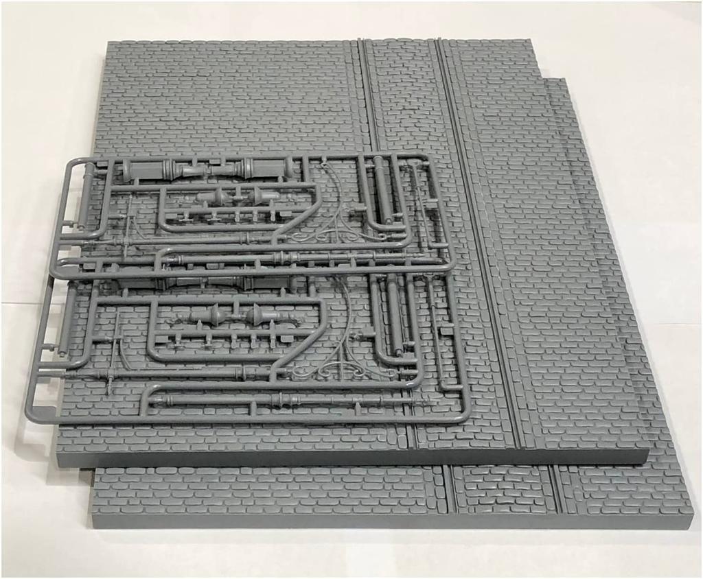 MiniArt Scale Cobblestone Road with Tram Line Plastic Model MA36065 1/35