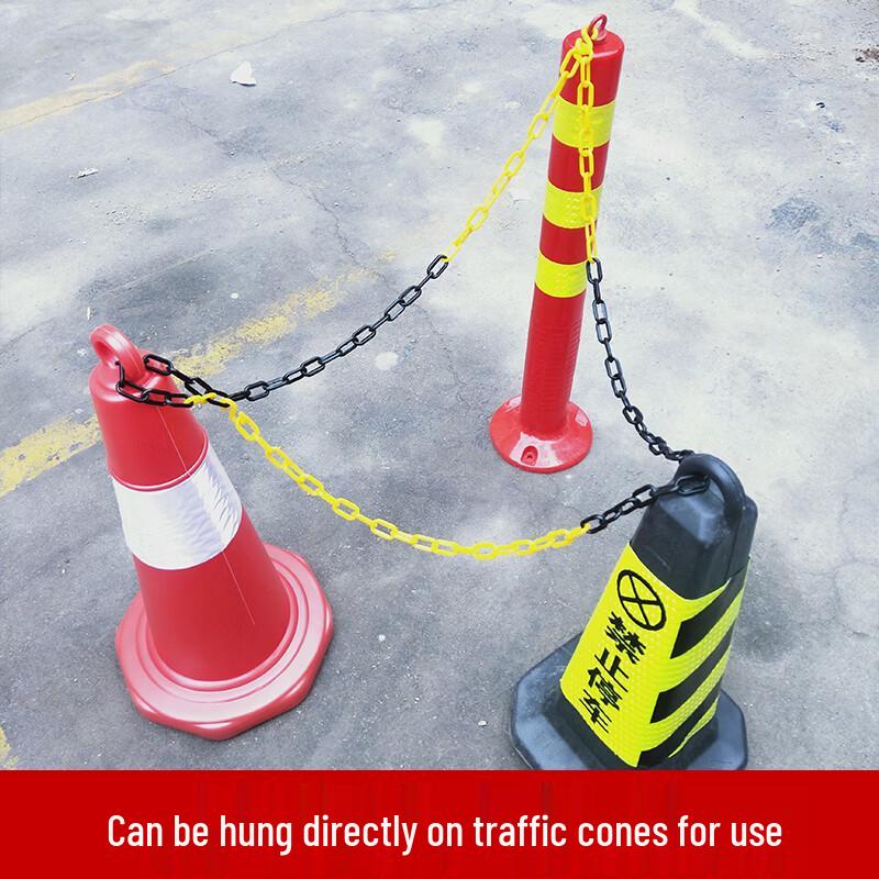 Reflective Plastic Safety Barrier Chain