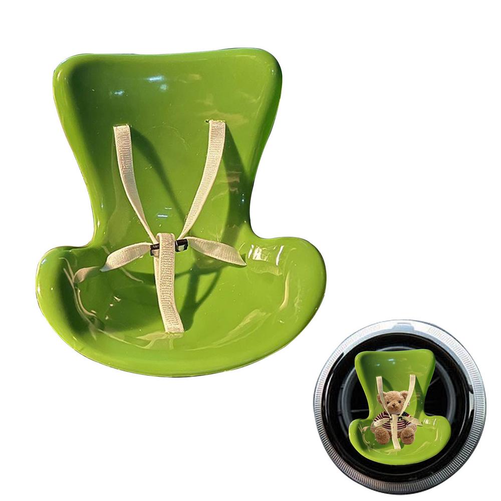 Niedliche Autodekoration, Auto-Luftauslass-Puppe, Sicherheitssitzschnallen-Design, Auto-Innendekoration für alle Arten von Auto-Outlet-Modellen