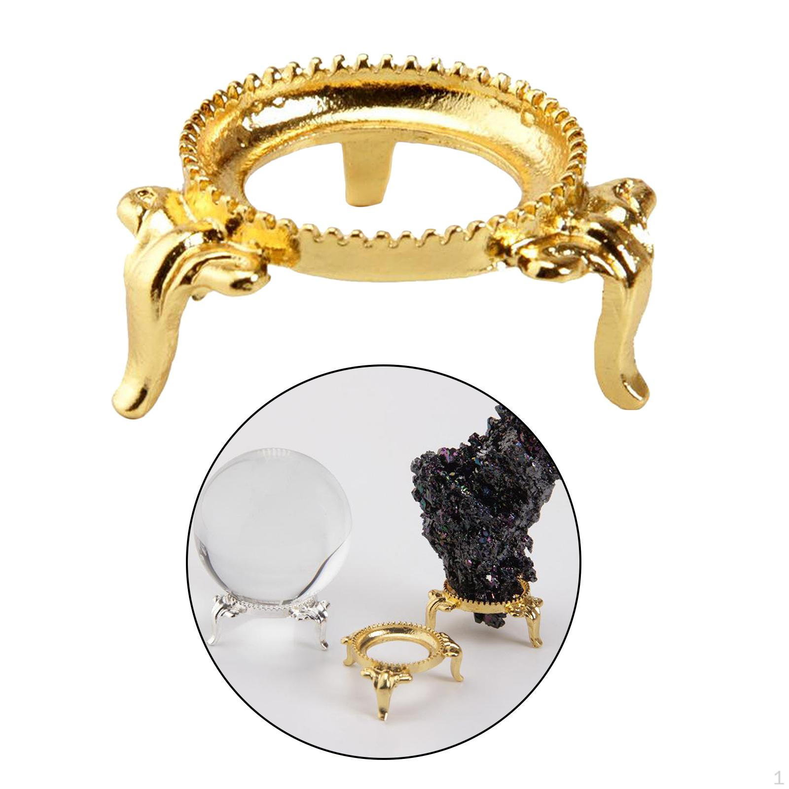 

Подставка для украшения рабочего стола в виде сферы серебряный