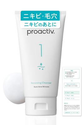 Proactiv Medicated Renewing Cleanser 1 Supply Usage Pore and Exfoliating Scrub Face Also for Face Proactiv (120g, Bottle) 60-day [with Guide] Care,