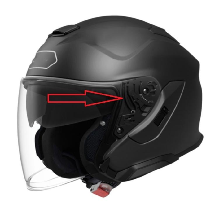 Full Coverage Motorbike Quick Mount Helmets Bottom Adapter Fixation Support for J Cruise Ensures Safety During Group Rides