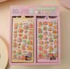 2025Kawaii Crayon Shin Chan Cartoon 3D PET Relief Water Sticker Cute DIY Mobile Phone Case Decoration Sticker