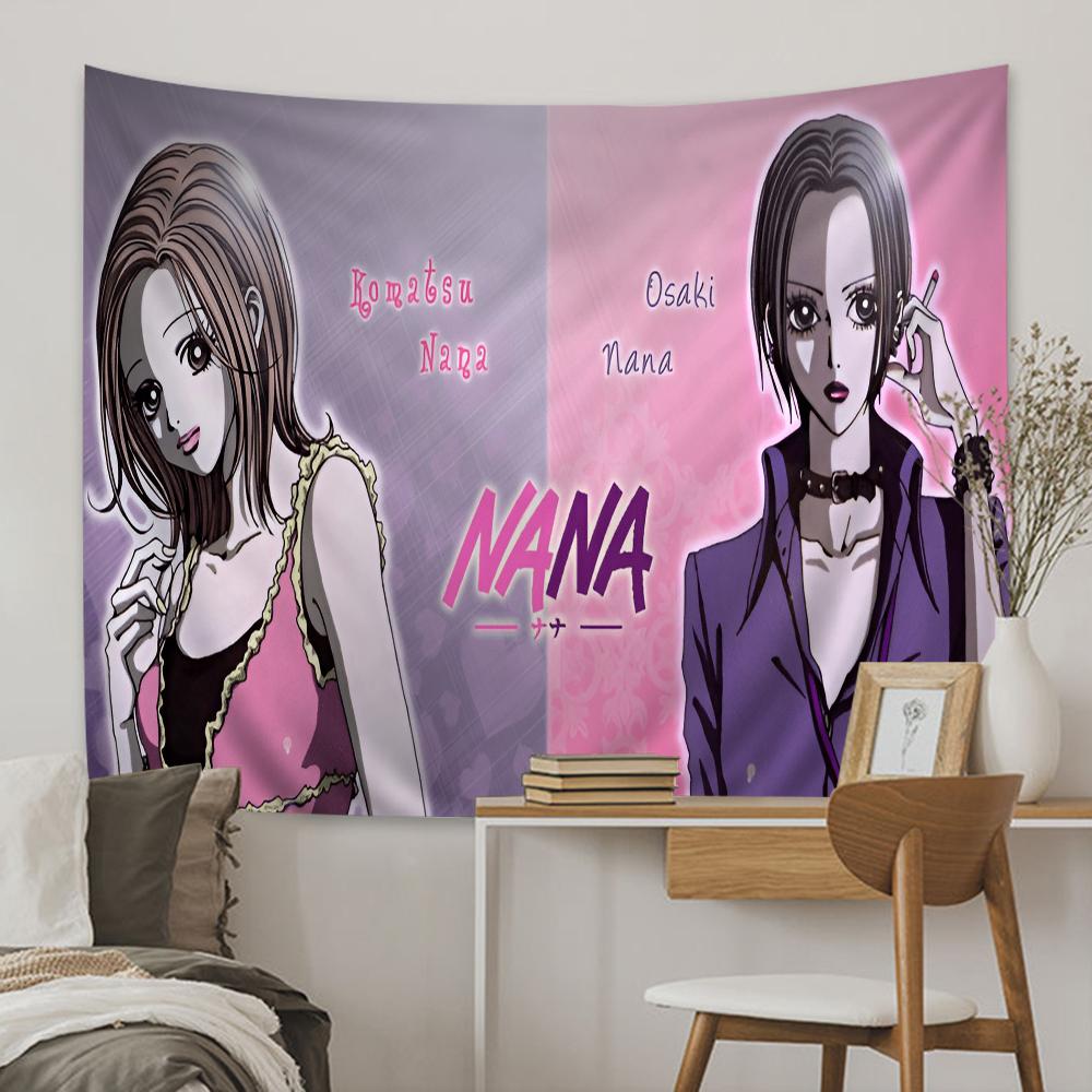 Nana Osaki Japan Anime Wall Hanging Tapestry Home Decor Dorm Background Cloth Hippie Blanket Wall Art Room Decoration Items