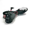Car Red Light Dual USB TYPE-C PD Charger Adapter Phone Charger For Mitsubishi Outlander Lancer Pajero V73 V93 V97 Accessories