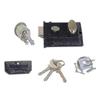 Vintage Spring Outer Door Lock Cast Iron Lock Durable Anti-Theft Lock