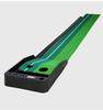 Indoor Ball Return Golf Putting Practice Set with Baffle - Portable and Popular