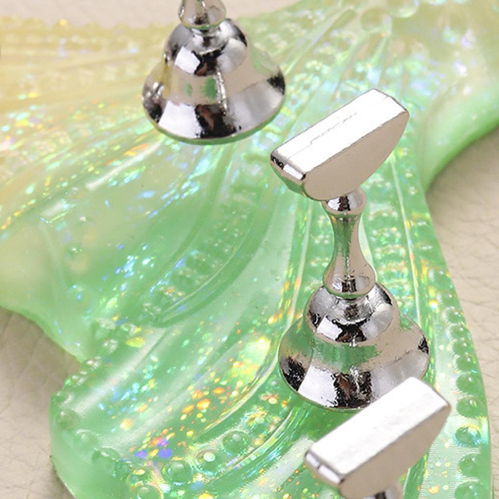 Acryl Nagel Übungsständer Magnetischer Nagelspitzen Präsentationsständer Trainings Falsche Nagelspitzen Halter Salon Zuhause Maniküre Werkzeug