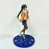 22cm Mai Sakurajima Does Not See The Bunny Girl's Ancestors Figure Winter Clothes Sakurajima Mai PVC Action Figure Model Toys