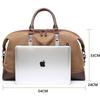 TS JYL Laptop bag,Vintage Canvas Travel Bag Large Capacity Shoulder Crossbody Business Bag