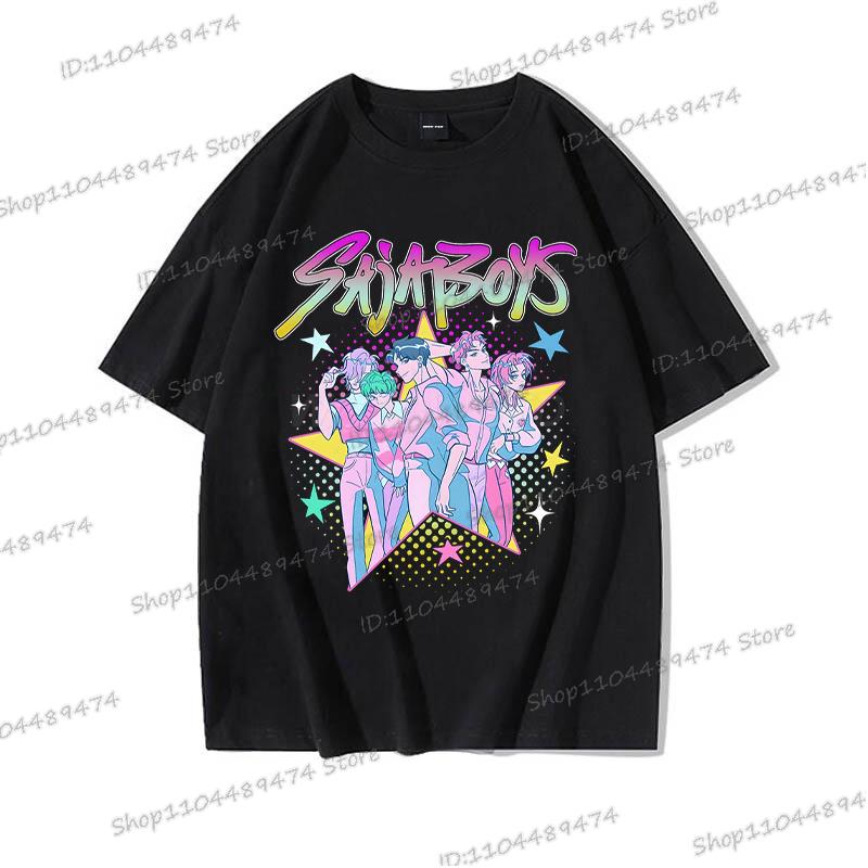 KPop Demon Hunters T-shirt for Women Men Fashion Anime Movie Tees Cute KPop Demon Hunters Funny Short Sleeve T Shirt Gifts