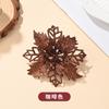 Plastic Christmas Flower Decorations Tree Ornamentation Festive Holiday Party Home Xmas Decoration Supplies
