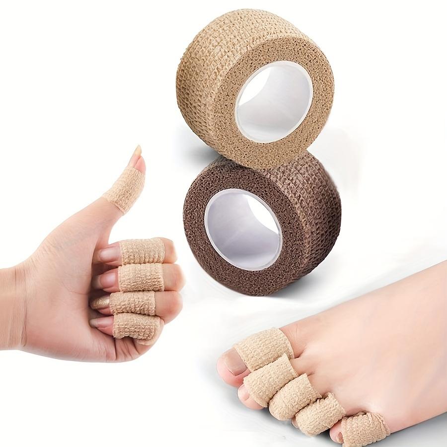 Flexible Self-adhesive Bandage Tape Breathable Toe and Heel Protector Cushion Strips  Finger Toe Elastic Bandage