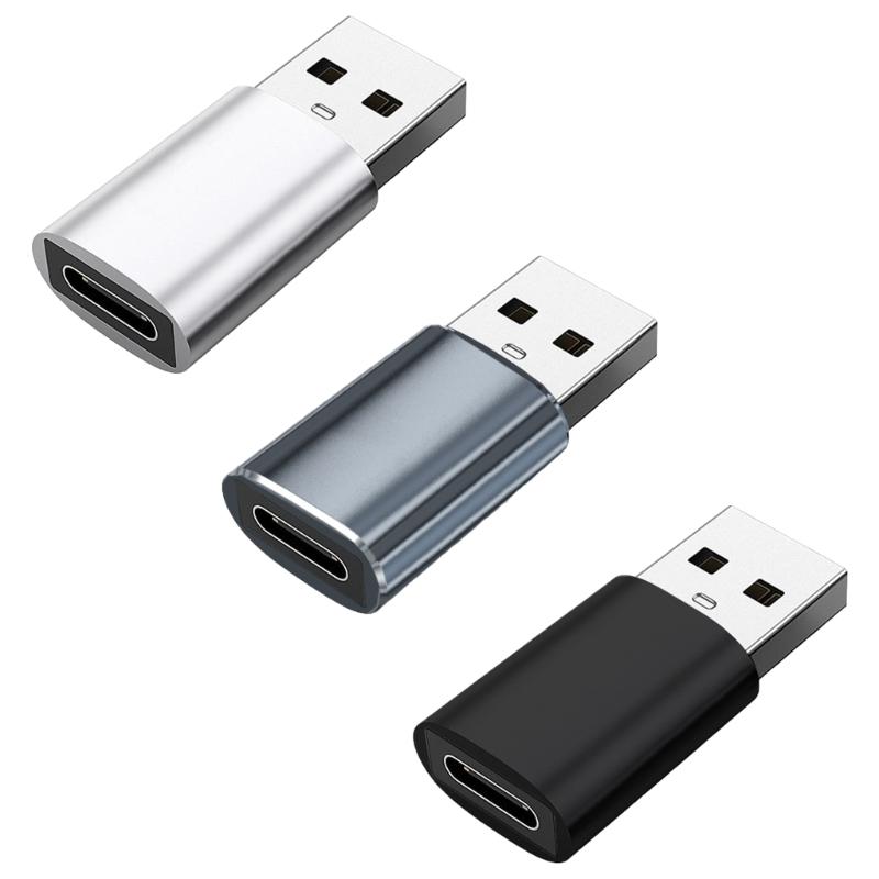 Short USB C to USB Adapter USB Type C Female to USB3.0 Male Adapter Connectors OTG Adapter for Phone Laptops
