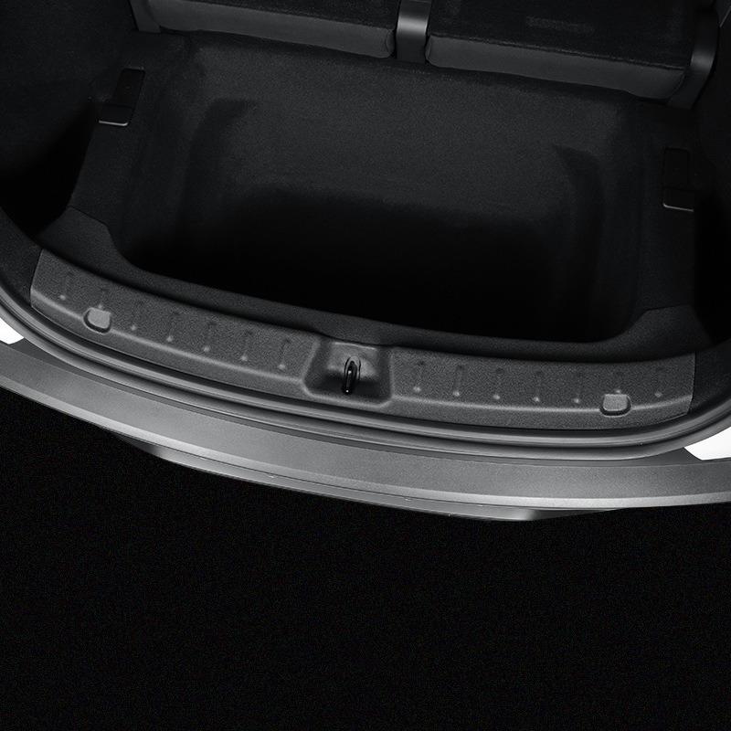 For 2025 2026 Tesla Model YL 6-Seat Rear Trunk Protection Strips Car Scratch Resistant Tailgate Trim Interior Car Accessories