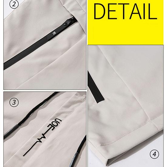 Herrenjacke Frühling und Herbst Koreanische Version Lose Lässige Arbeitsjacke Herren Kapuzenjacke Mode Herrenbekleidung