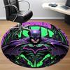 1 Peça Tapete Redondo de Escritório Batman, Para Sob Cadeiras de Escritório Quarto Sala de Estar Decoração de Casa, Decoração de Quarto, Disponível em Vários Tamanhos