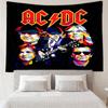 ACDC band Tapestry for Bedroom Aesthetic Classroom Tapestries Wall Hanging for Living Room Dorm Office,Ideal Creative Gift