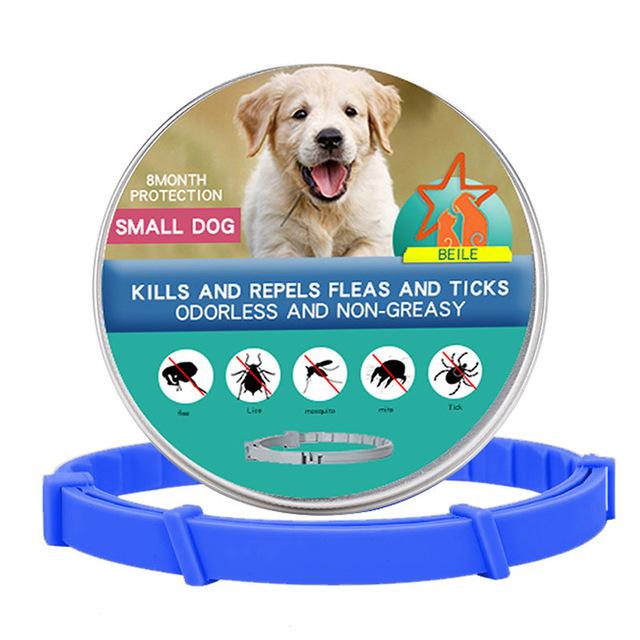 Pet Deworming Flea Collar Retractable Necklace Anti Flea And Tick Big Dog Puppy Cat Prevention Mosquitoes Pets Repellent Collar