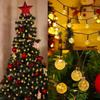 Christmas Light Solar Waterproof  Ball Garden Solar Lamp Power Led String Globe String Lights Holiday Home Decorations