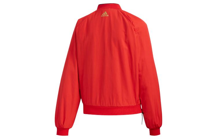 Women's Coat Adidas CNY Collection Velvet feel Coat Women's Red