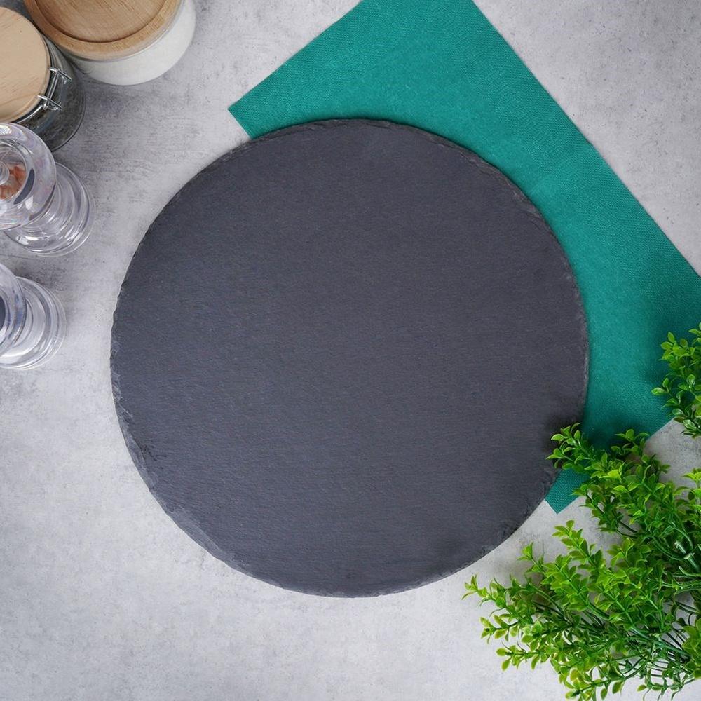 Stone Tray Board Plate Platter Slate Snacks Desserts Sushi Cheese Cold Meats