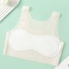 Less bra development stage two-stage vest primary school students middle and older children clouds thin breathable