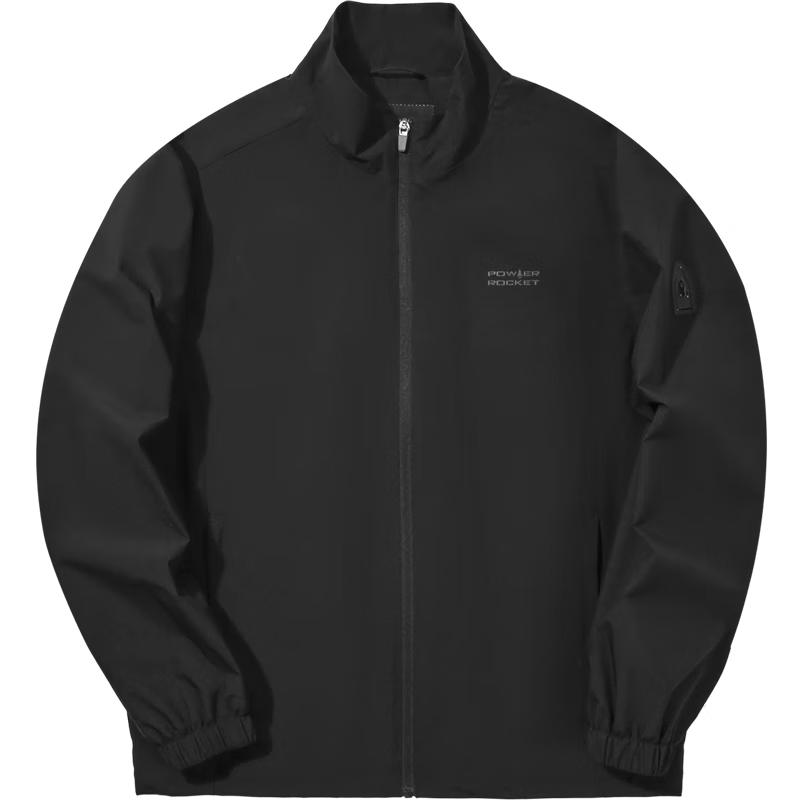 HLA Men's Power Rocket Stand Collar Jacket
