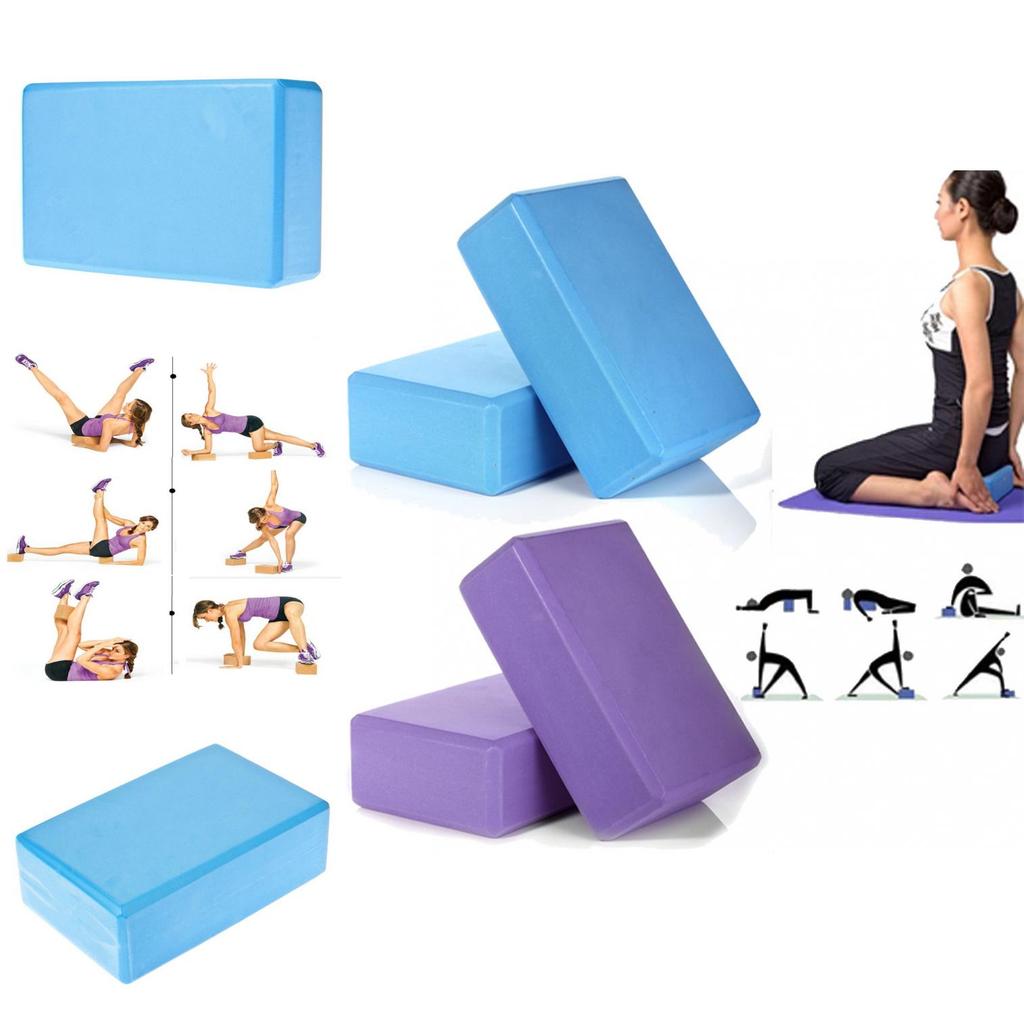 Yoga Block High Density Non Slip Support For Home Fitness And Stretching