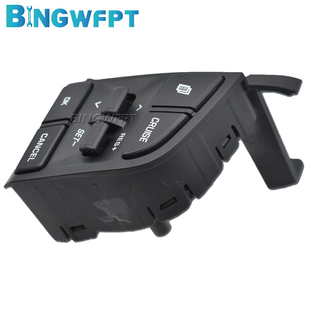 BINGWFPT For Hyundai Tucson IX35 2015-2019 1.6T/2.0 Steering Wheel Cruise Control Button Switch Button 96720D3200