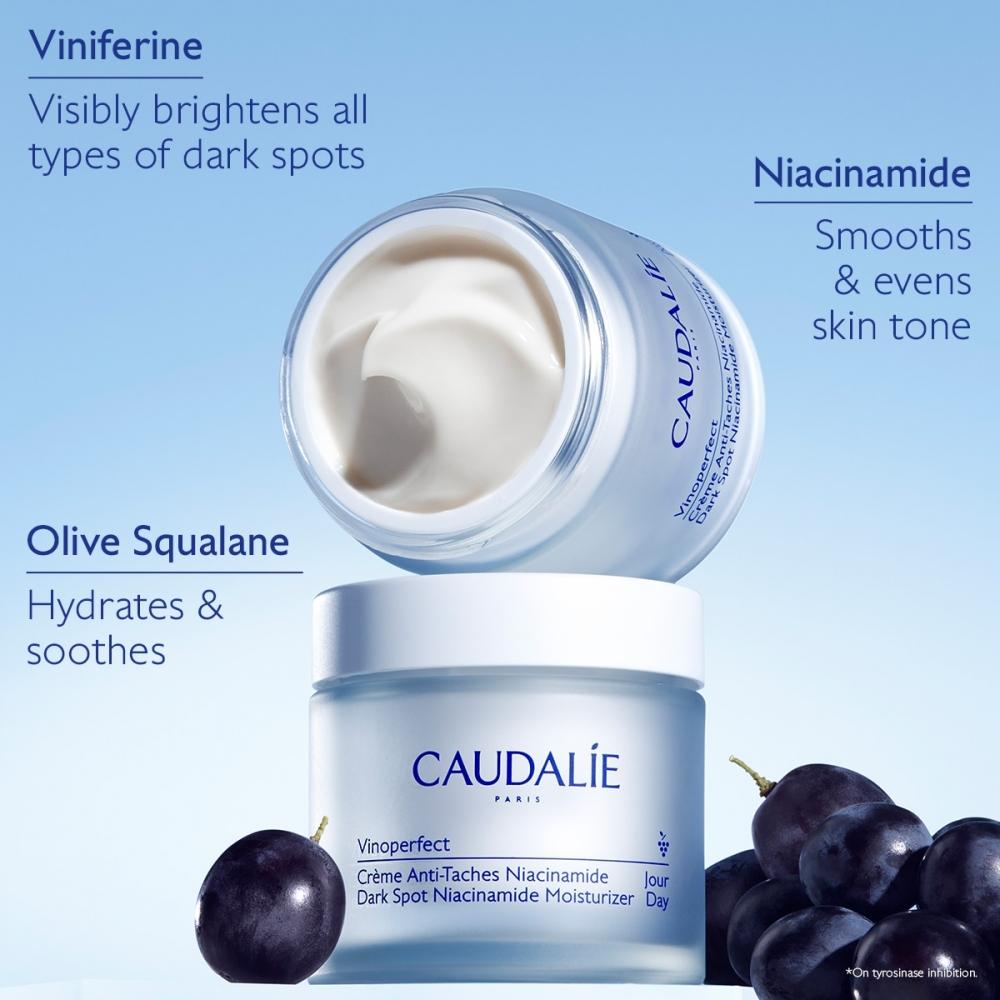 Caudalie Vinoperfect Aufhellende nachfüllbare Feuchtigkeitscreme 50 ml