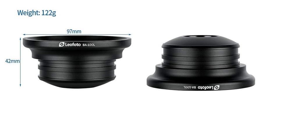 Leofoto Conversion Ball Japanese Import BA-100L 75-100 Adapter/Official