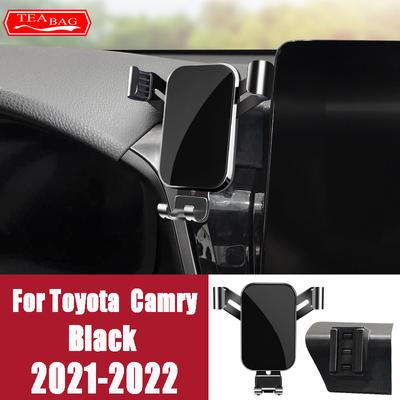 Car Phone Holder For Toyota Camry 2006-2022 70 XV70 6th 7th 8th Auto GPS Gravity Mount Navigation Bracket Interior Accessories