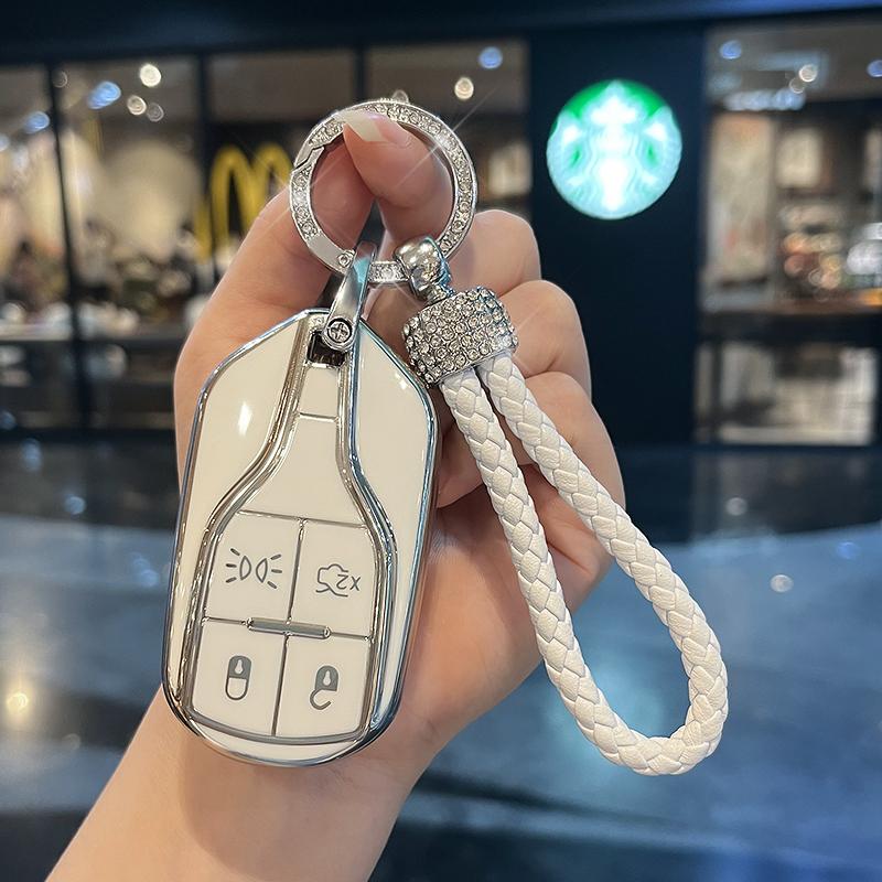 

Чехол из ТПУ для автомобильного ключа, защитный чехол для ключей Maserati Levante Ghibli Quattroporte GT Granturismo GranCabrio, аксессуары