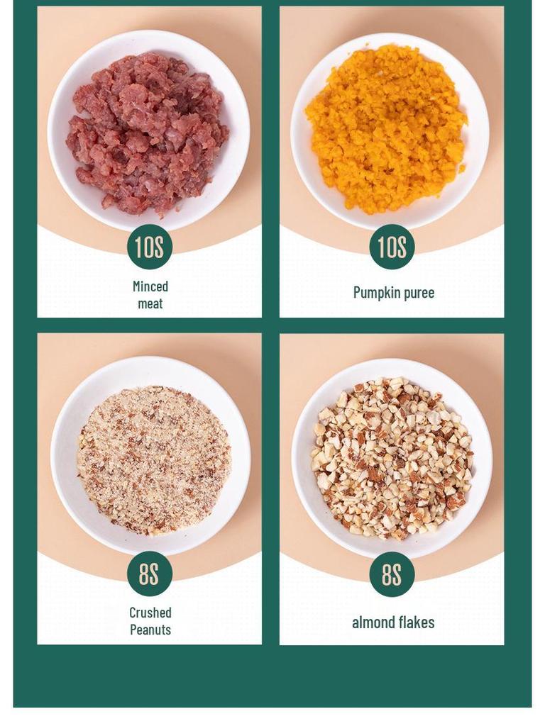 Beiling Electric Garlic Chopper: Home Pull-Cut Mincer and Masher.