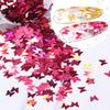 1 Box Nail Decoration Sequins Nail Jewelry 12 Grid Laser Symphony Butterfly Sequin DIY Nail Accessories