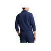 Polo Ralph Lauren Solid Color Polo Collar Half-Zip Long Sleeve Sweatshirt Men sweatshirt Navy-Blue 710934601-009