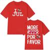 Französischer Rapper Vote JUL Mode Grafiken HipHop T-Shirt Streetwear Unisex Kleidung Damenkleidung Sommer Neues T-Shirt
