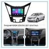 2010-2019 Hyundai Sonata Android GPS Bluetooth MP5 Radio with Backup Camera Navigator