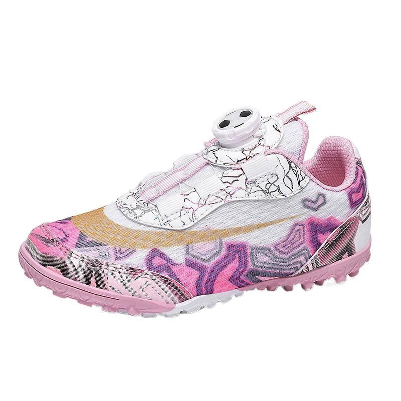 Breathable Mesh Kids Football Shoes for Boys and Girls - Perfect for School Competition and Training